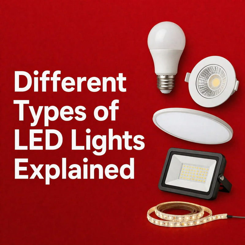 DIFFERENT TYPES OF LED LIGHTS EXPLAINED