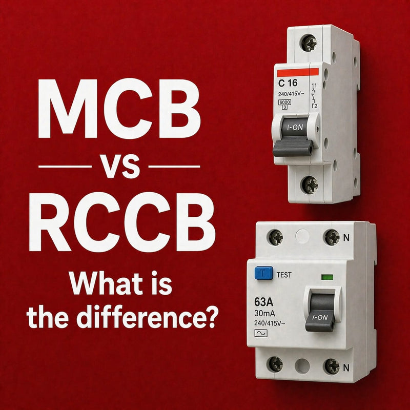 MCB VS RCCB – WHAT IS THE DIFFERENCE?