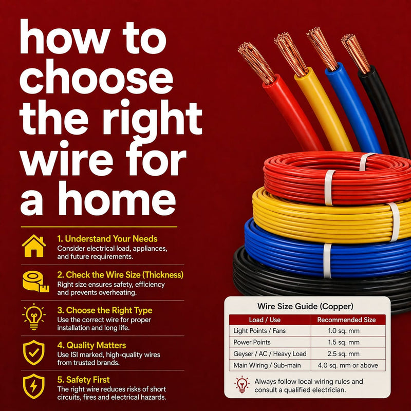 HOW TO CHOOSE THE RIGHT WIRE FOR YOUR HOME