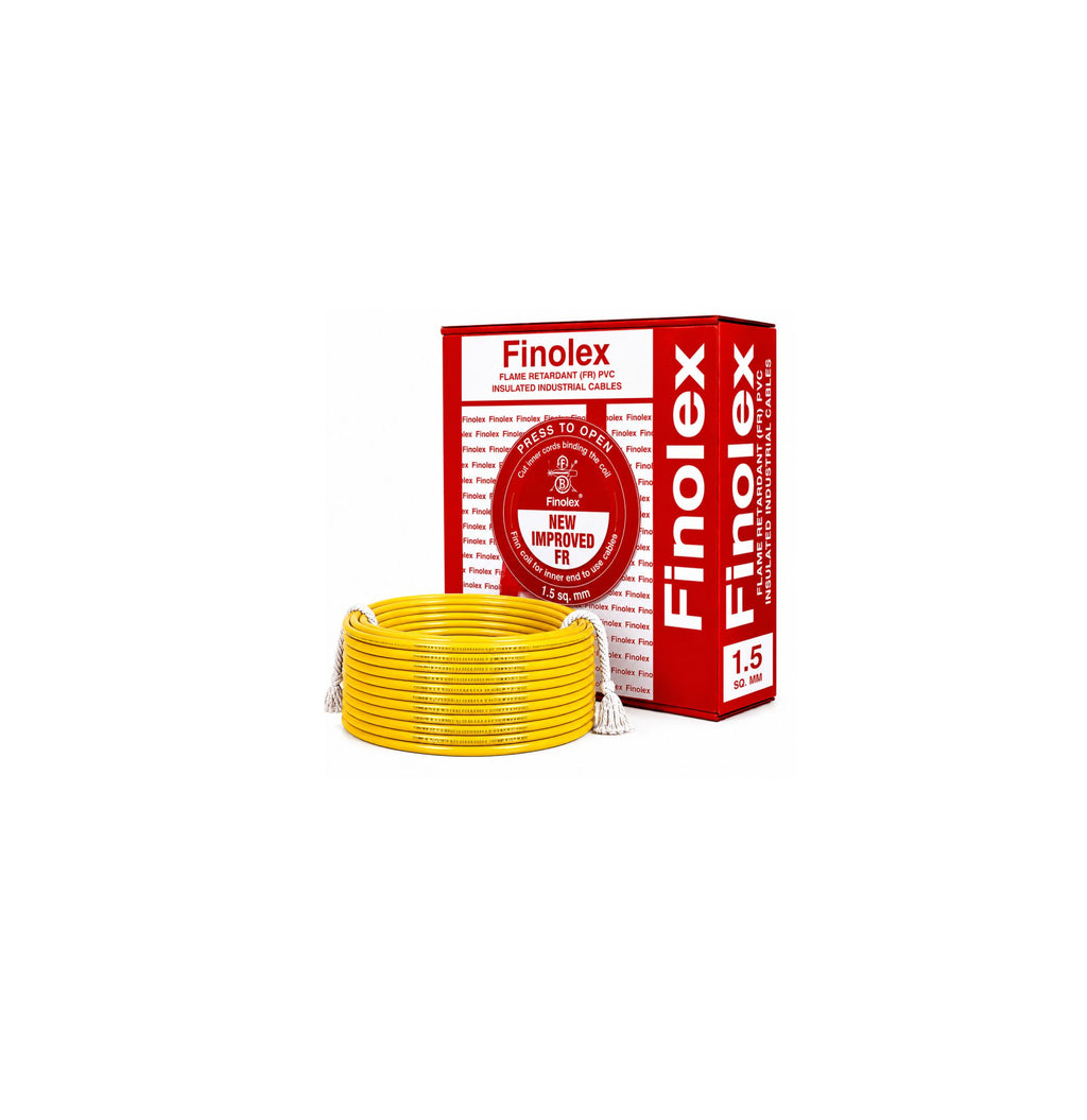 Finolex 1.5SQ MM Wire (90MTR) Silver
