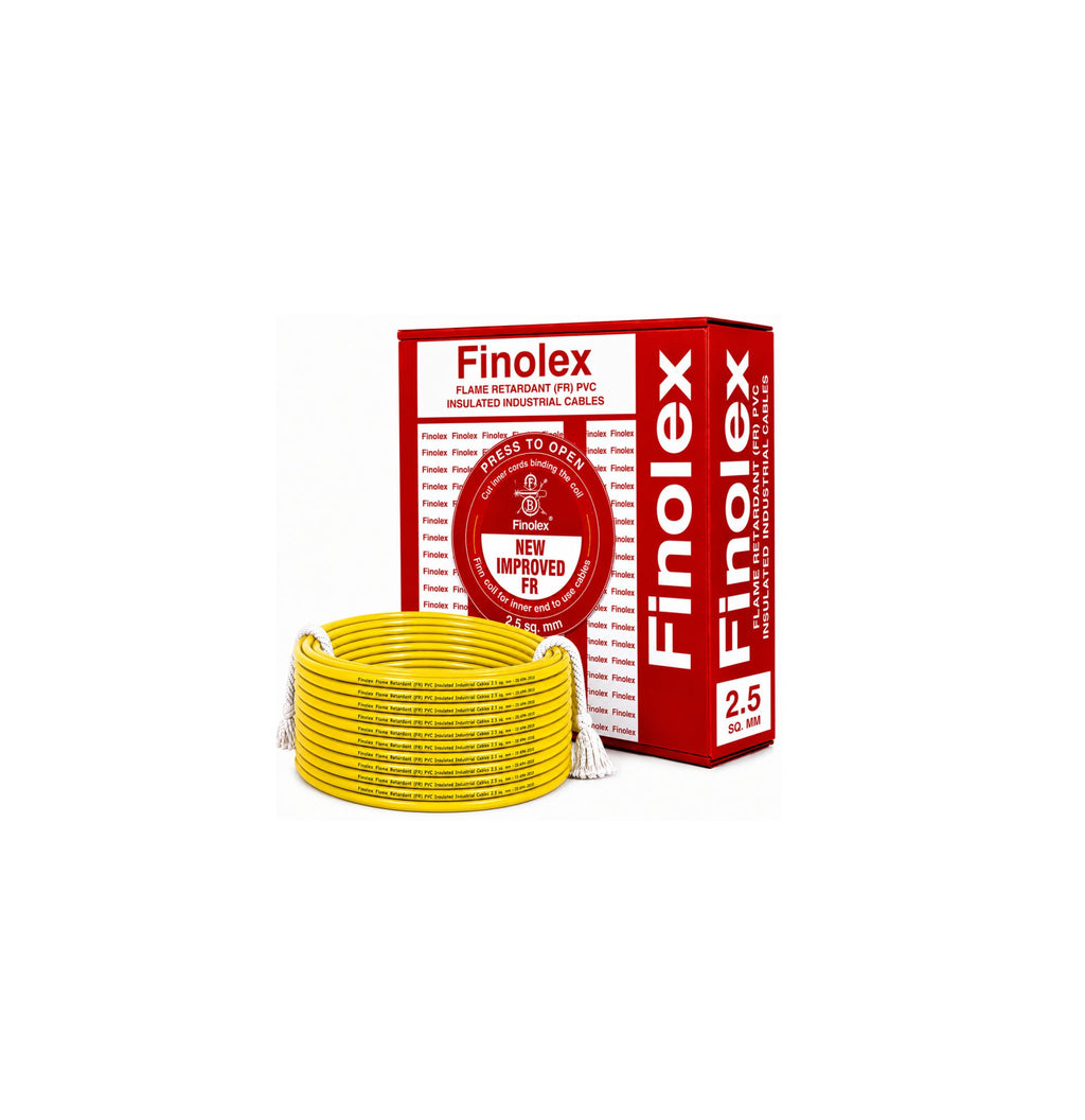 Finolex 2.5SQ MM Wire (90MTR) Silver