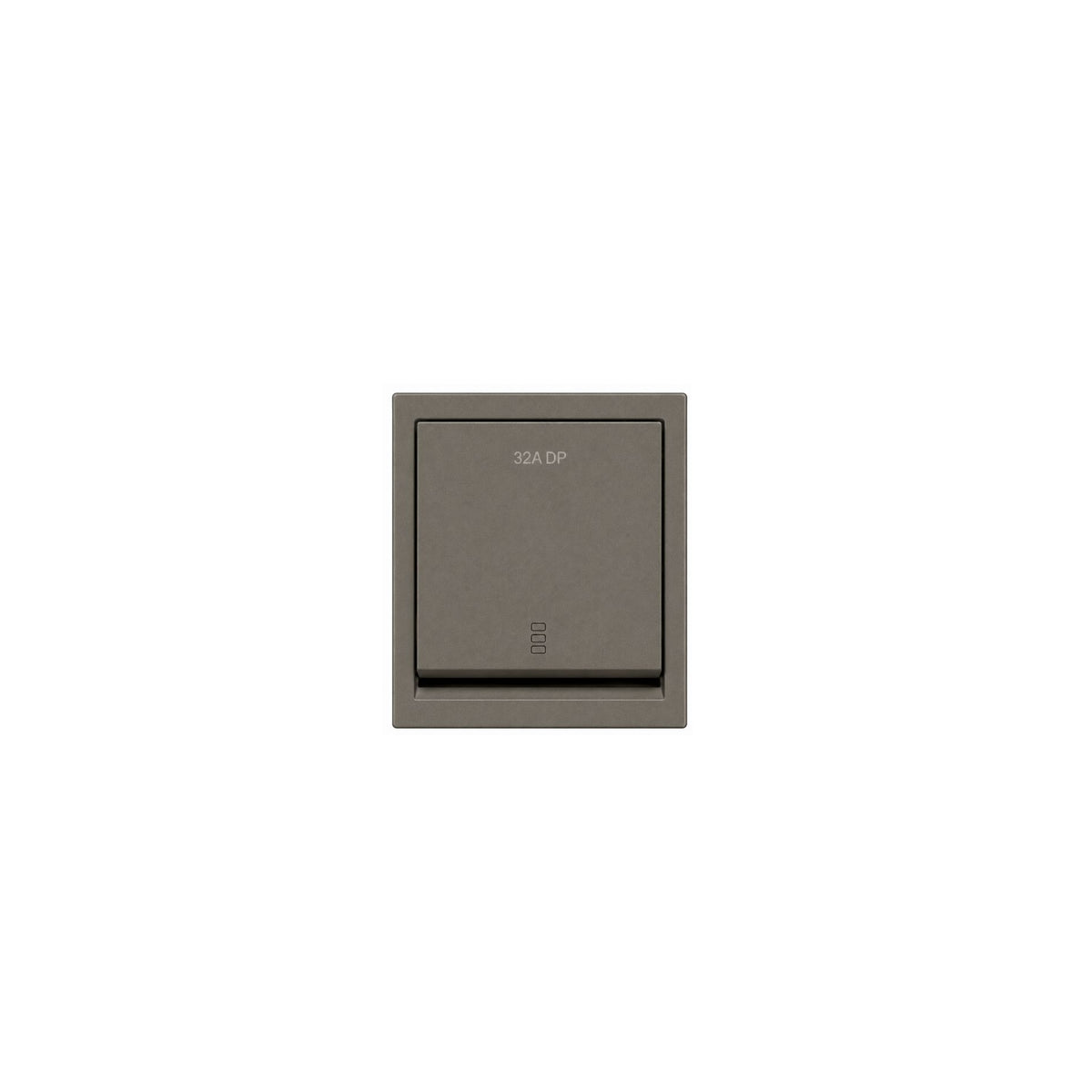 GM Cuba Frato Flat Switches Switches 32A D.P. Switch With Neon