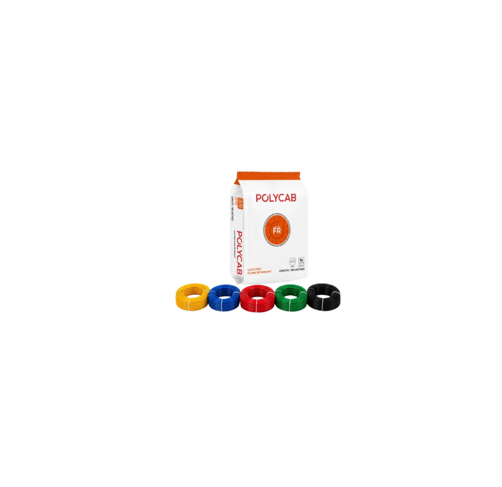 Polycab 1.0SQ MM Optima Plus (LF-FR) Wire 180MTRS