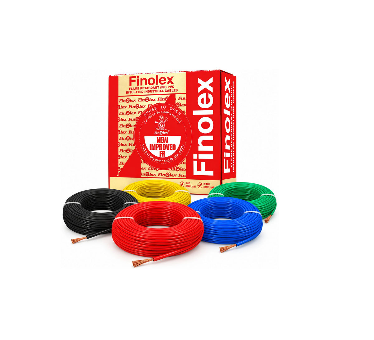 Finolex 4.0SQ MM Wire (90MTR) Gold