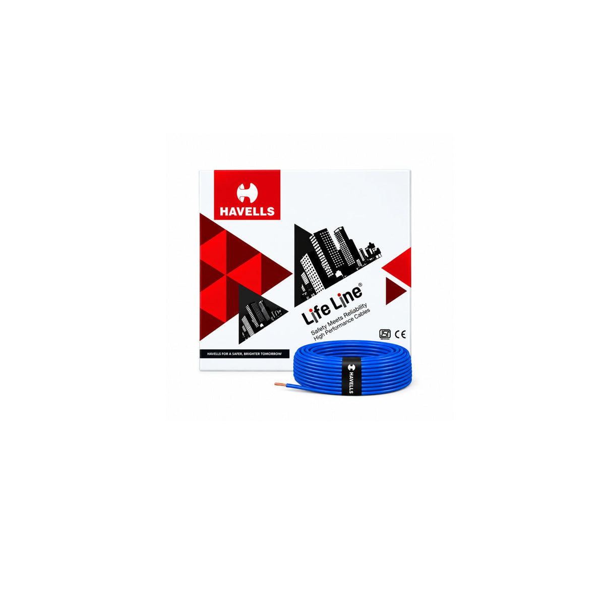 Havells Life Line FR PVC Insulated Flexible Cable 1.0sqm 180mtr