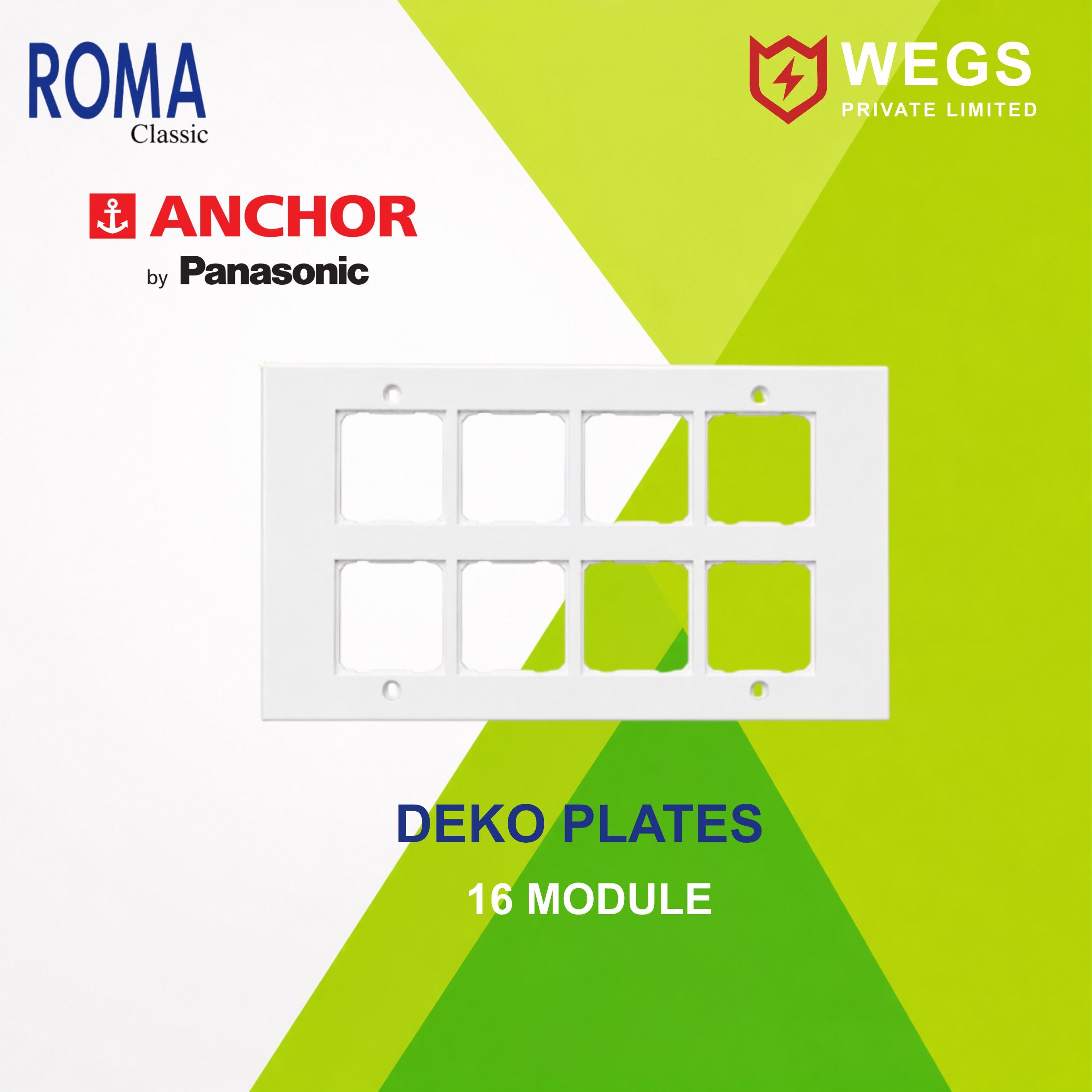 DEKO PLATES (SINGLE MOUNTING PLATES)