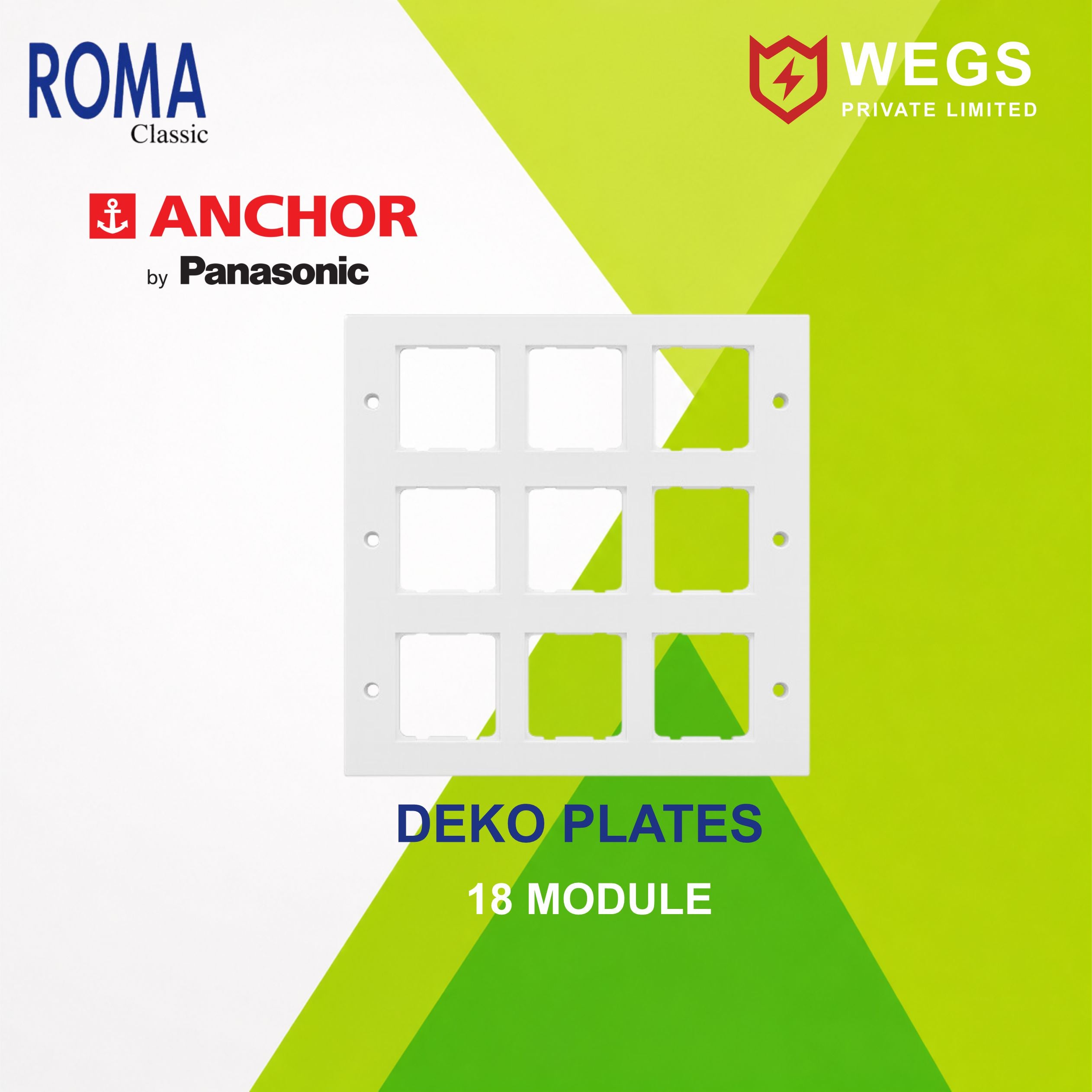 DEKO PLATES (SINGLE MOUNTING PLATES)