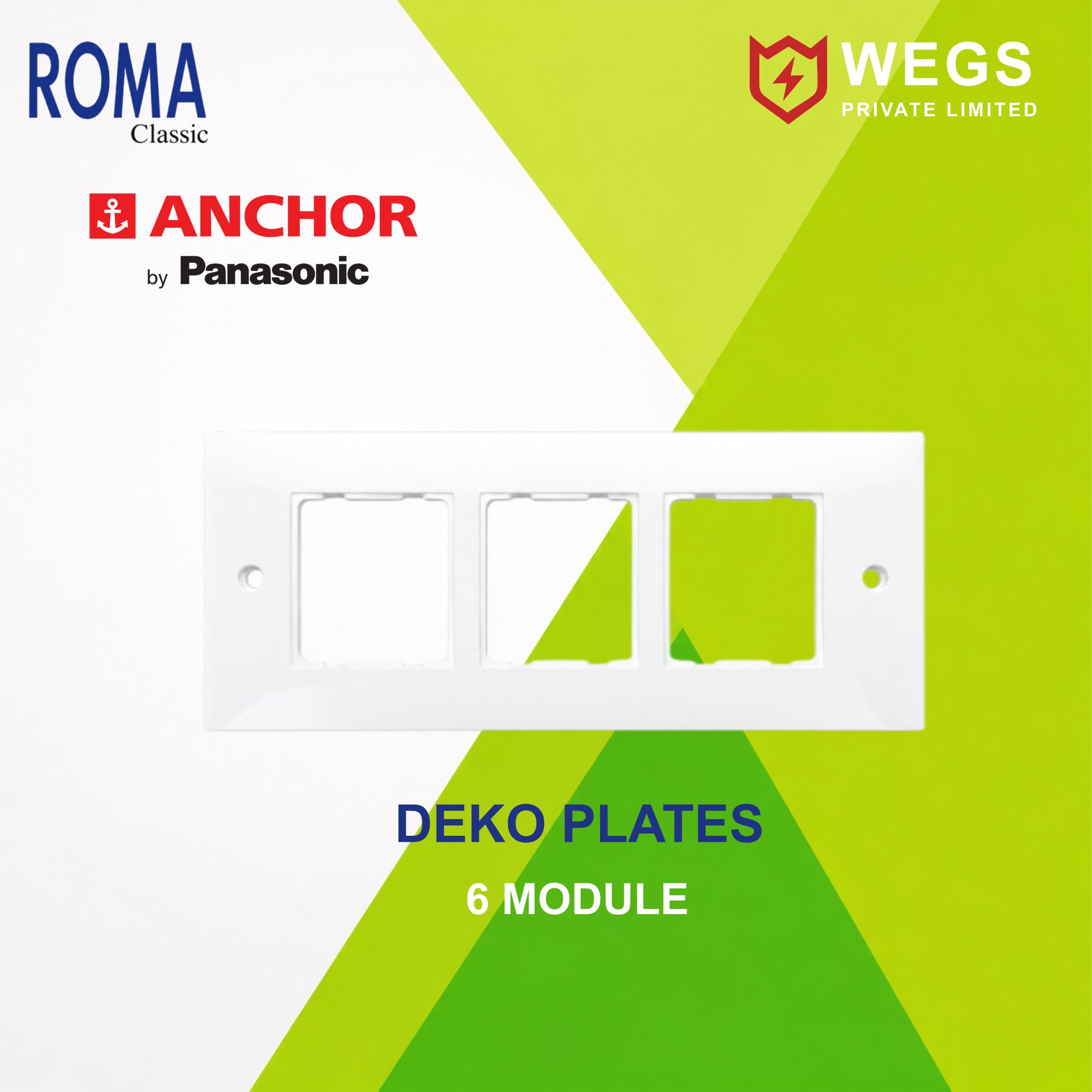 DEKO PLATES (SINGLE MOUNTING PLATES)