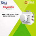 FAN STEP REGULATOR DURA EME 100W FAN REGULATORS