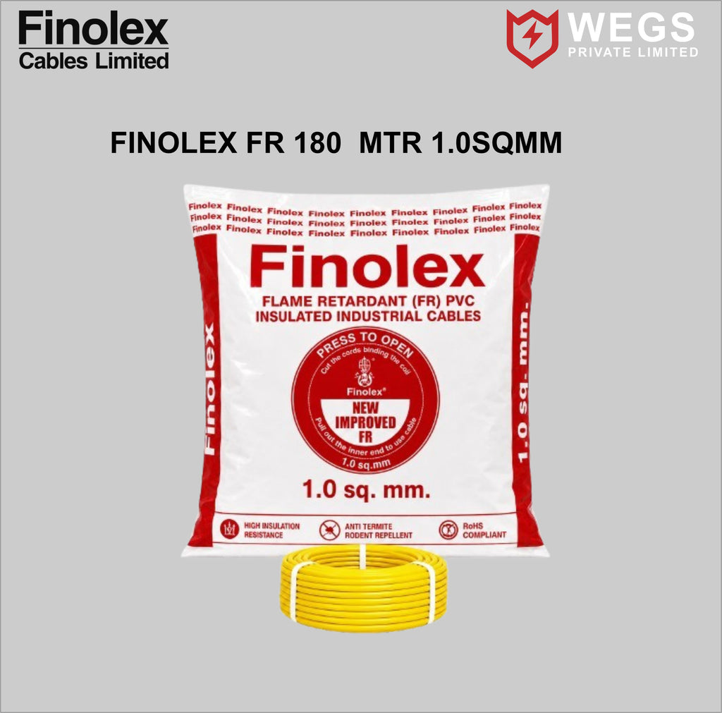 FINOLEX 1.0SQ MM WIRE (180MTR)