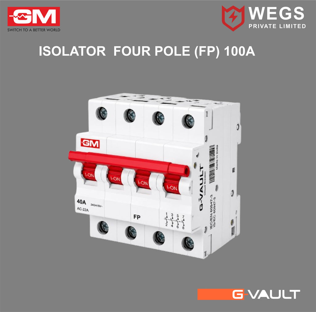 ISOLATOR FOUR POLE G-VAULT