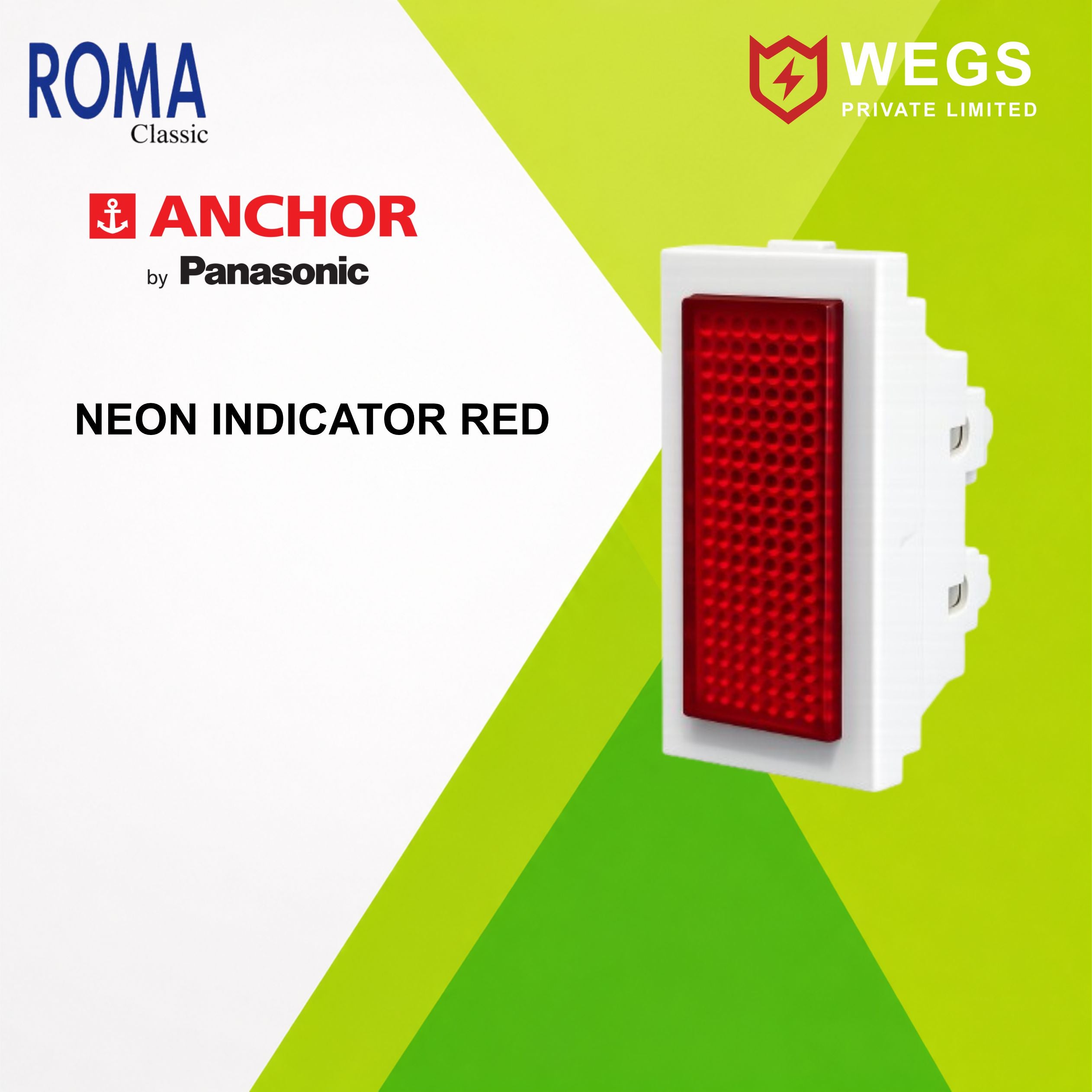 NEON INDICATOR RED