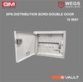 DISTRIBUTION BOX 16 WAY SPN IP42 DOUBLE DOOR G-HOME