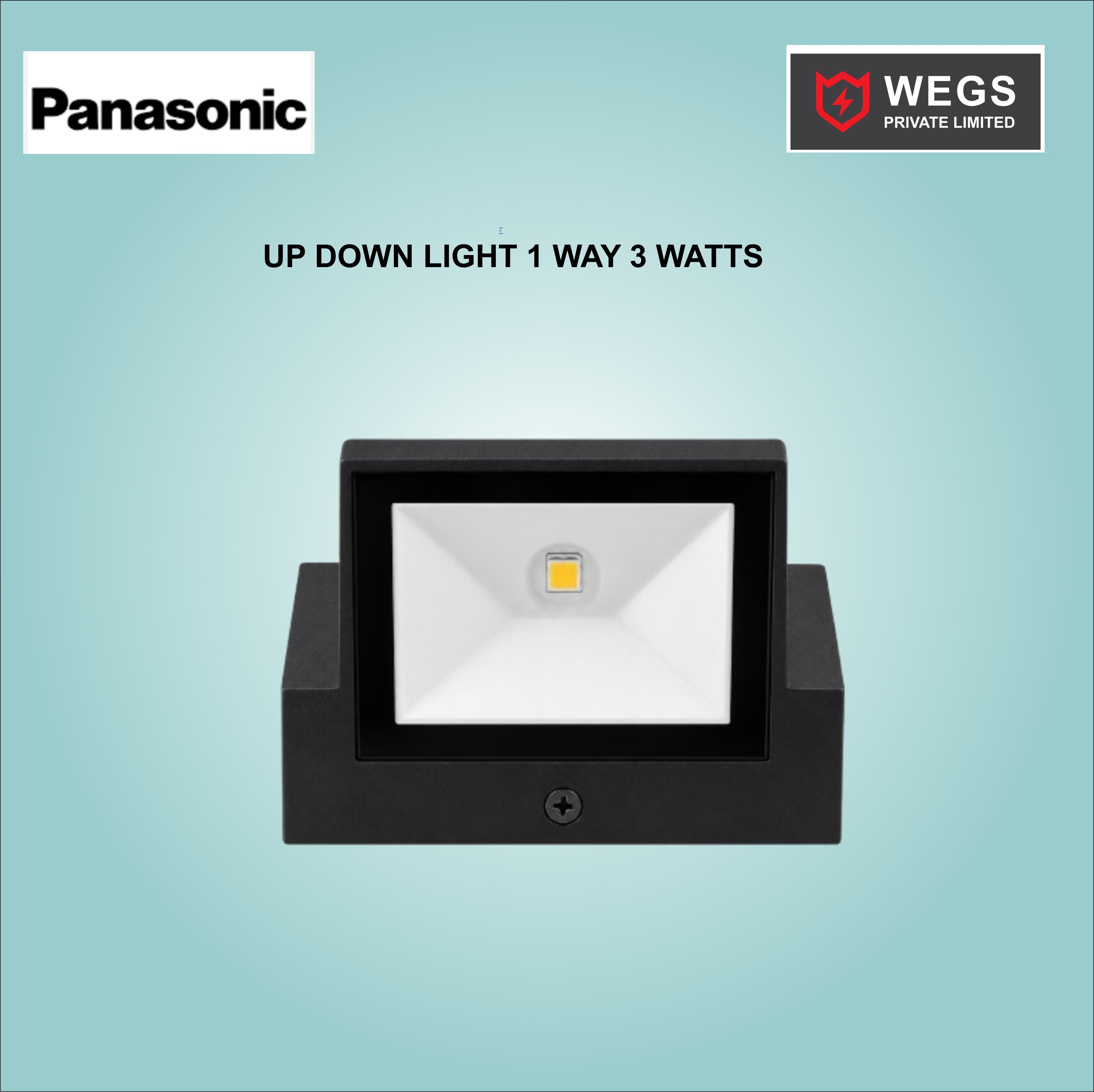 UP DOWN LIGHT 1 WAY 3 WATTS