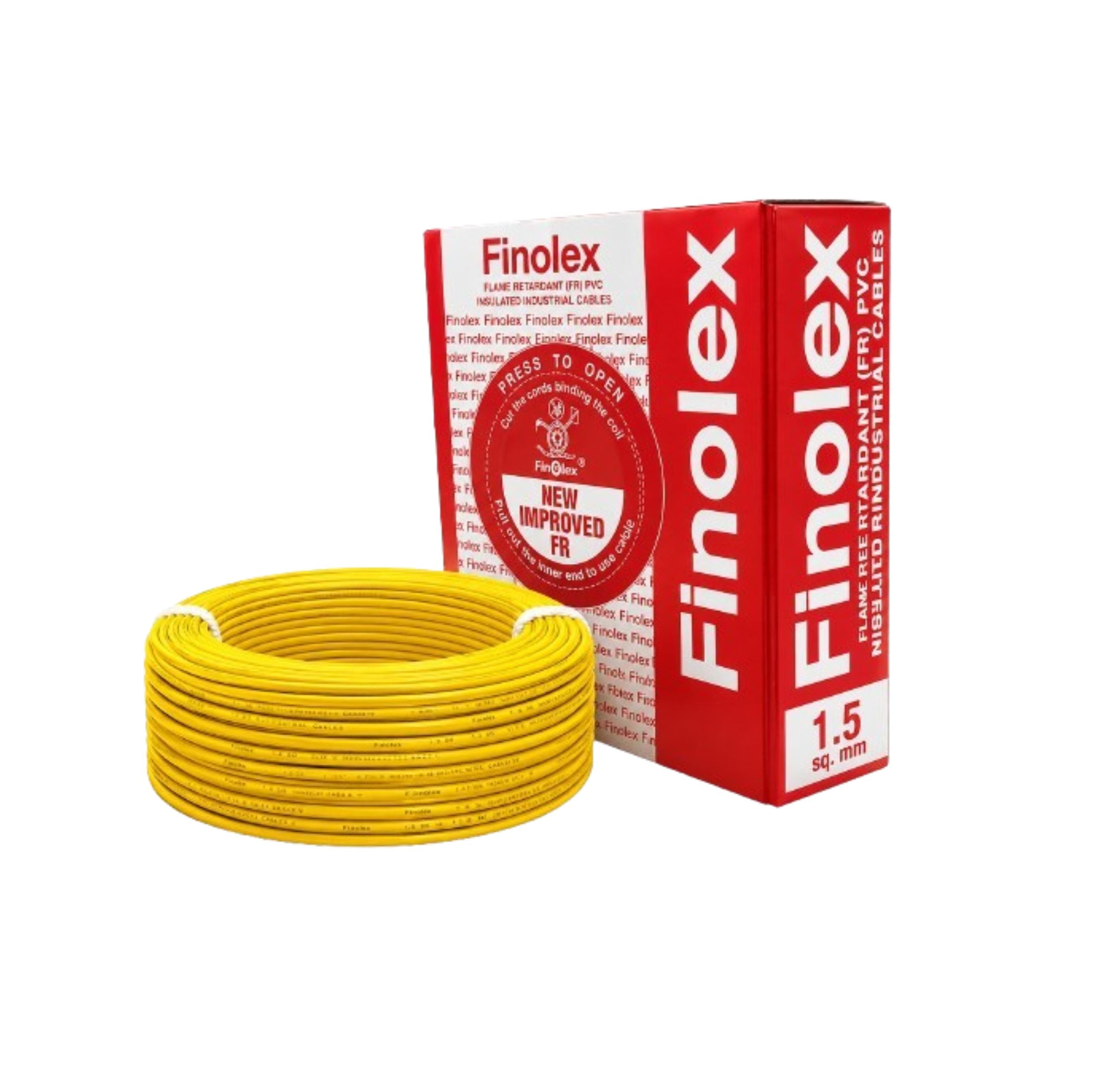 Finolex 1.5SQ MM Wire (90MTR) Silver