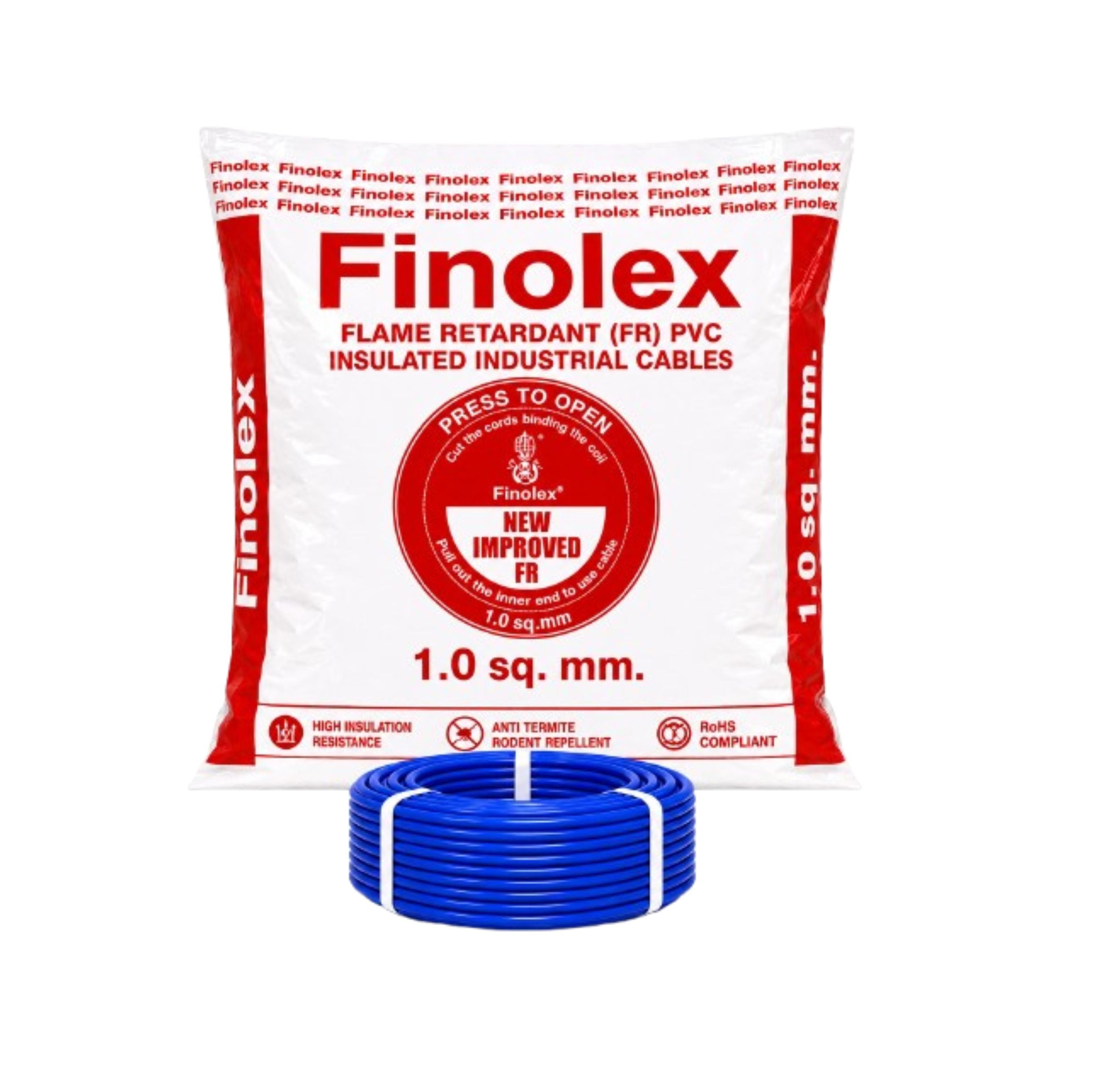 Finolex 1.0SQ MM Wire (180MTR)