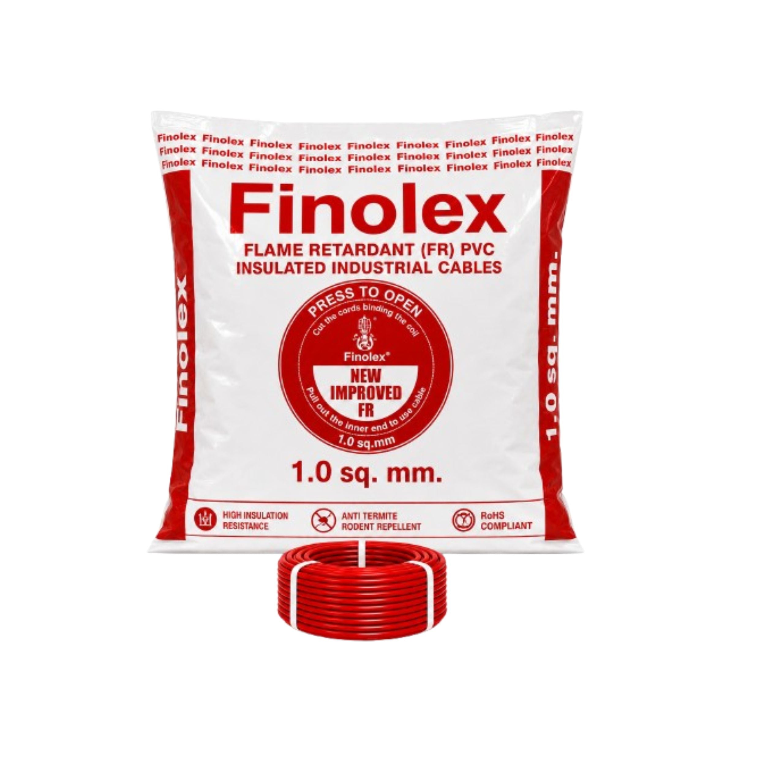 Finolex 1.0SQ MM Wire (180MTR)