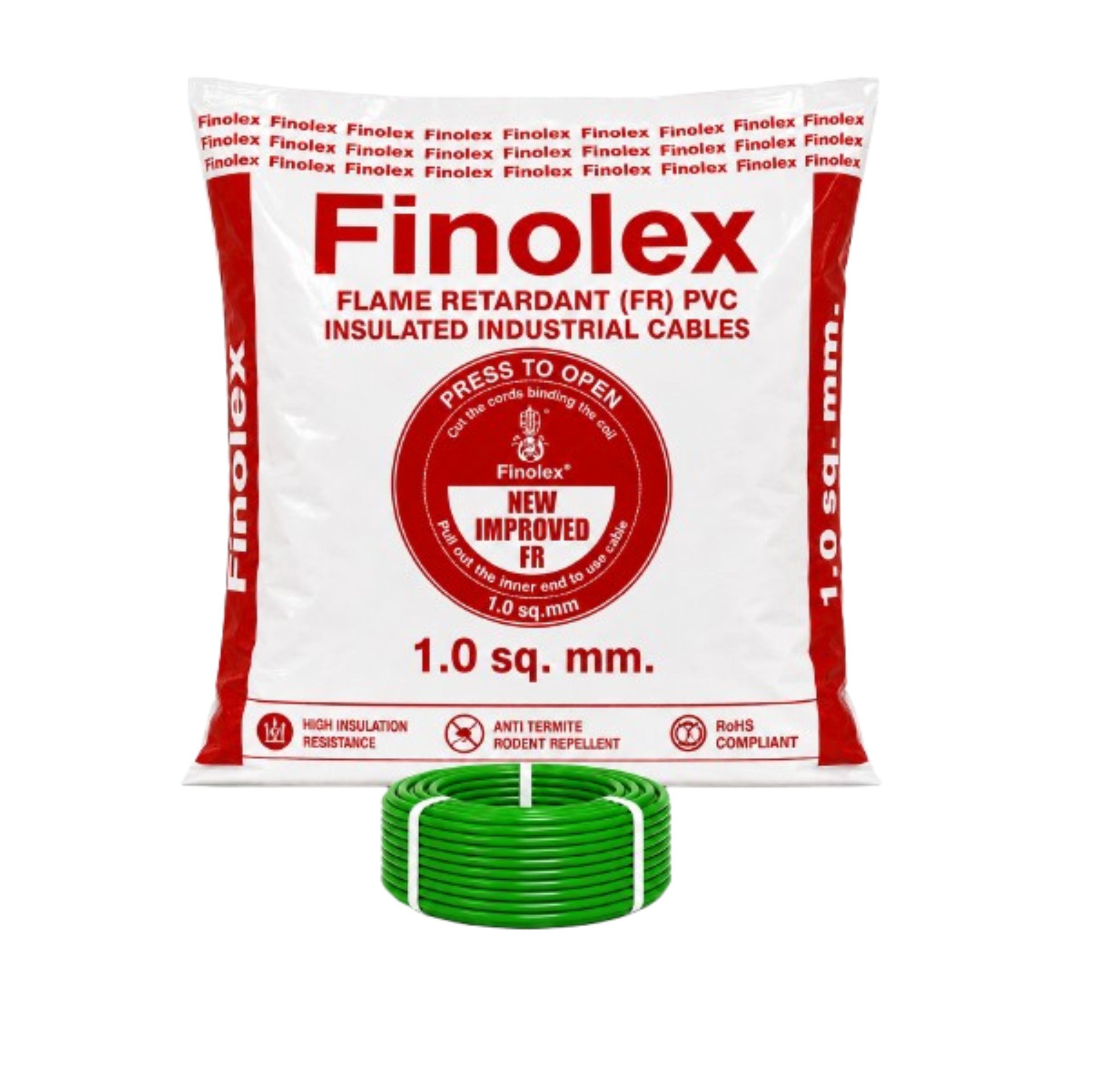 Finolex 1.0SQ MM Wire (180MTR)