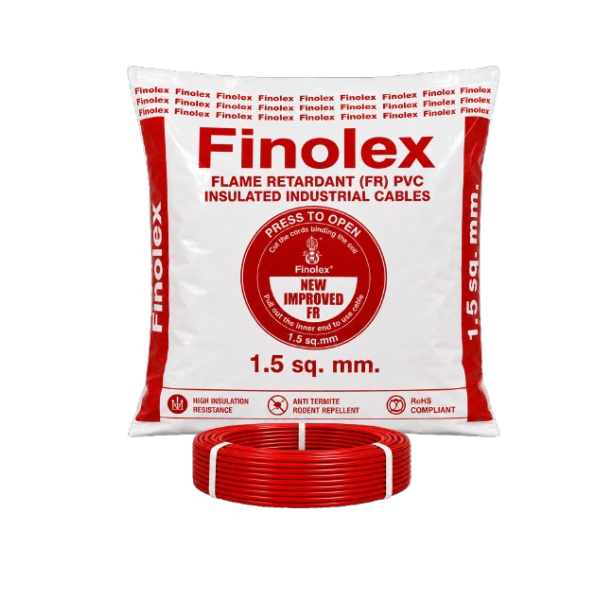 Finolex 1.5SQ MM Wire (180MTR)