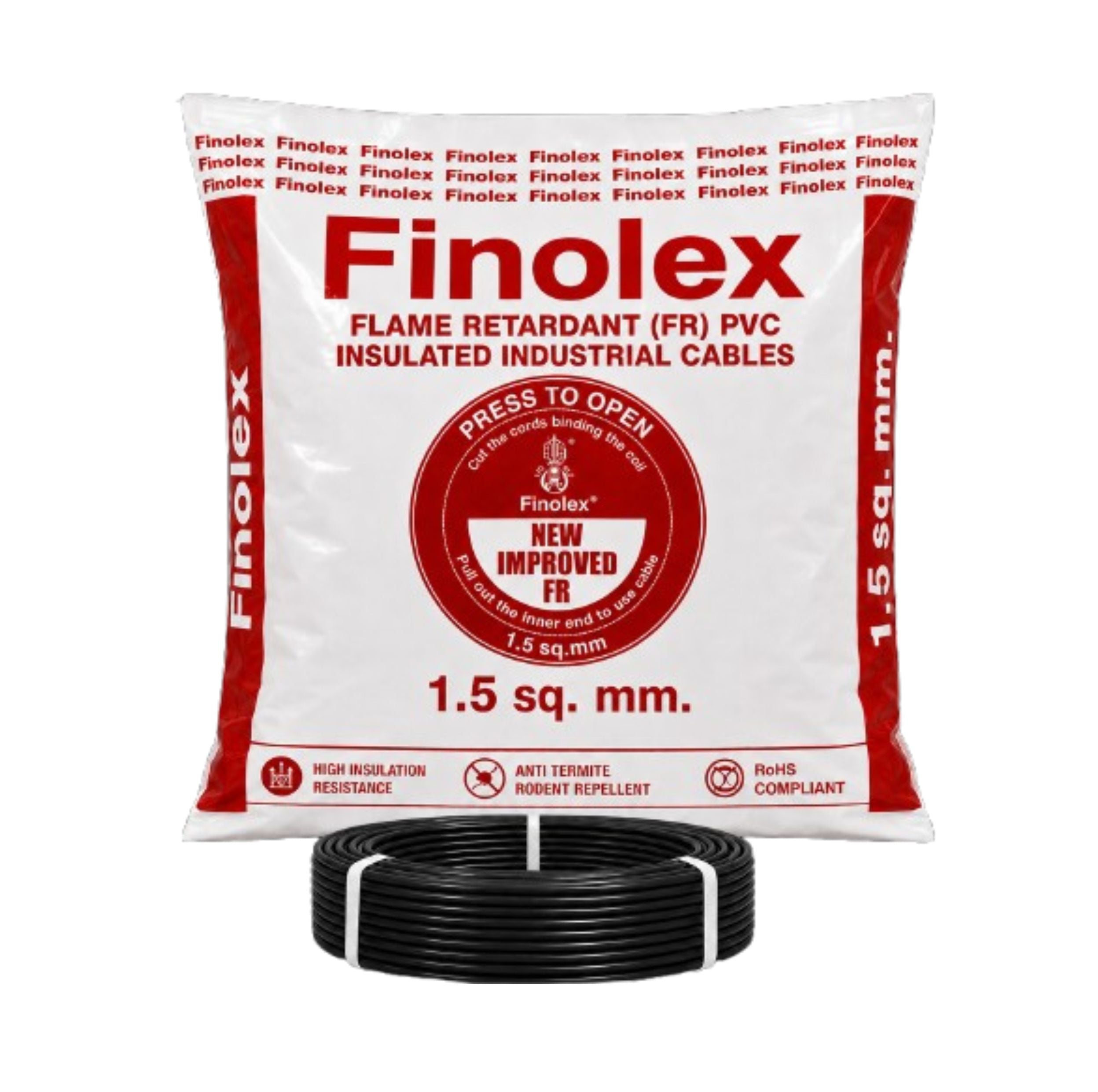 Finolex 1.5SQ MM Wire (180MTR)
