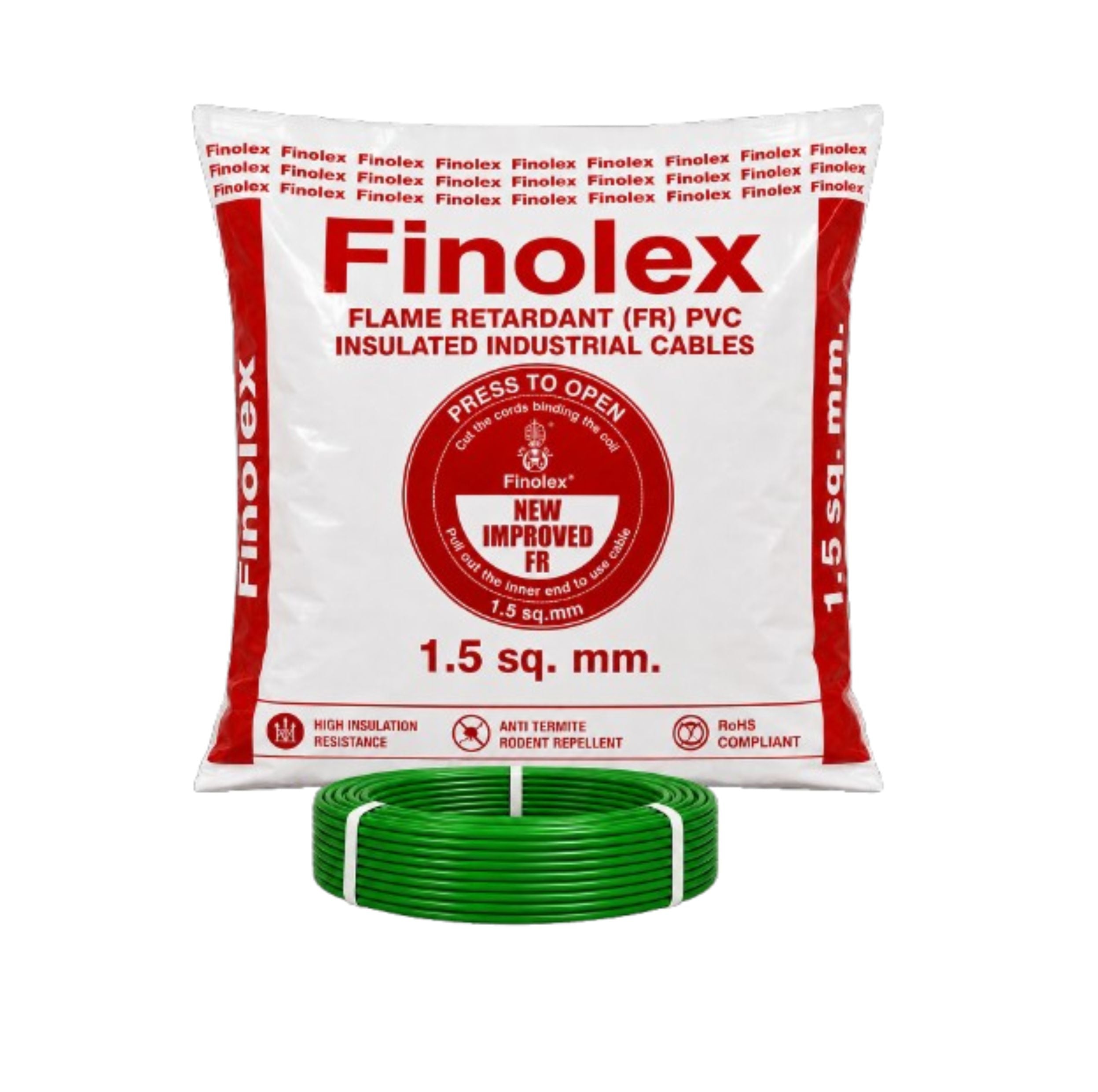 Finolex 1.5SQ MM Wire (180MTR)