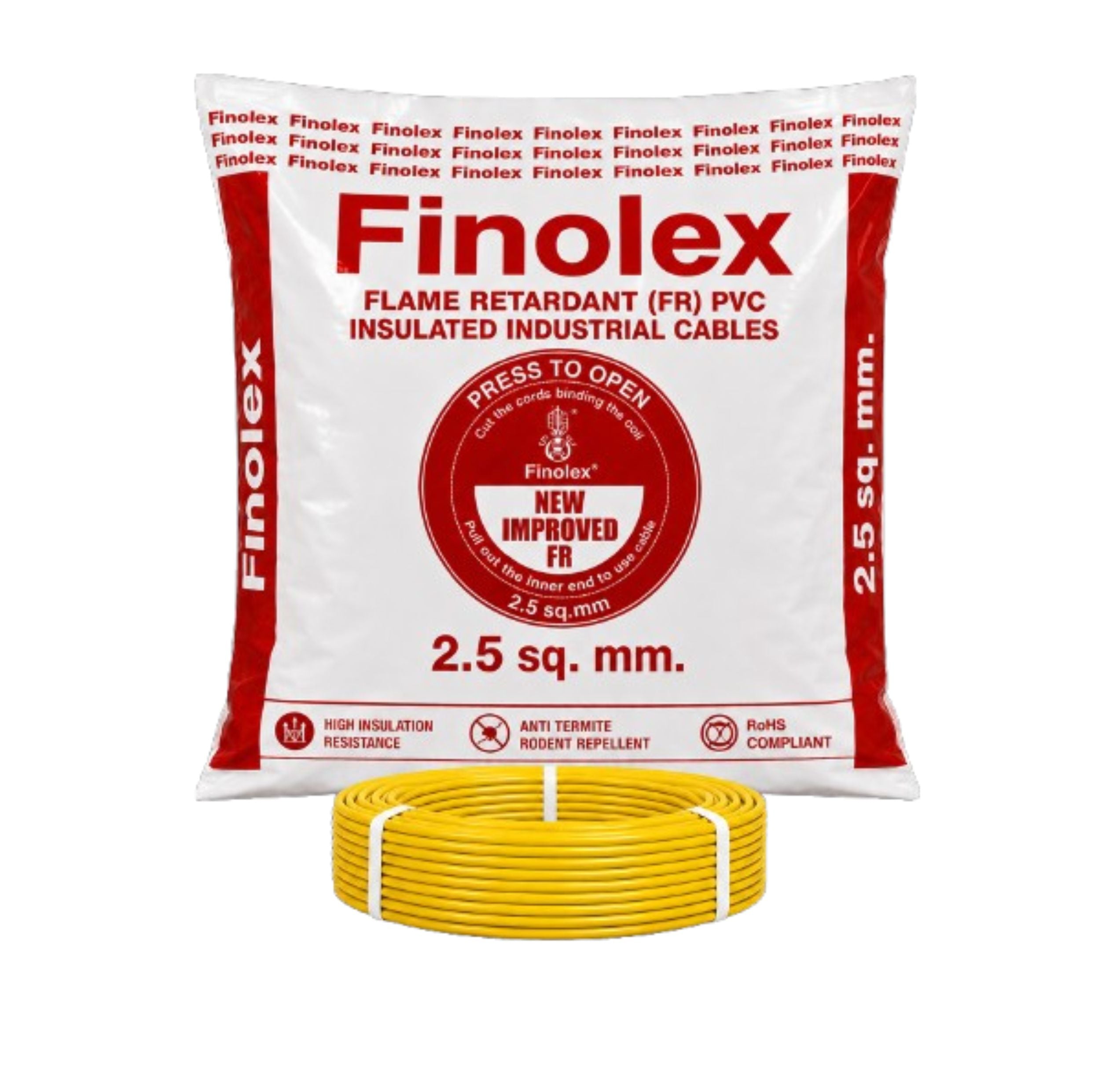 Finolex 2.5SQ MM Wire (180MTR)