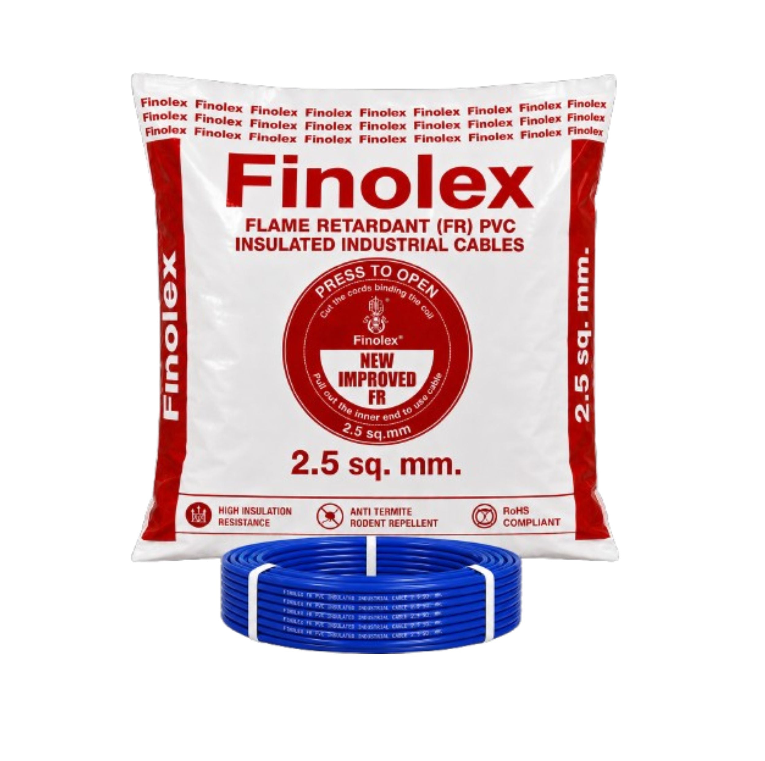 Finolex 2.5SQ MM Wire (180MTR)