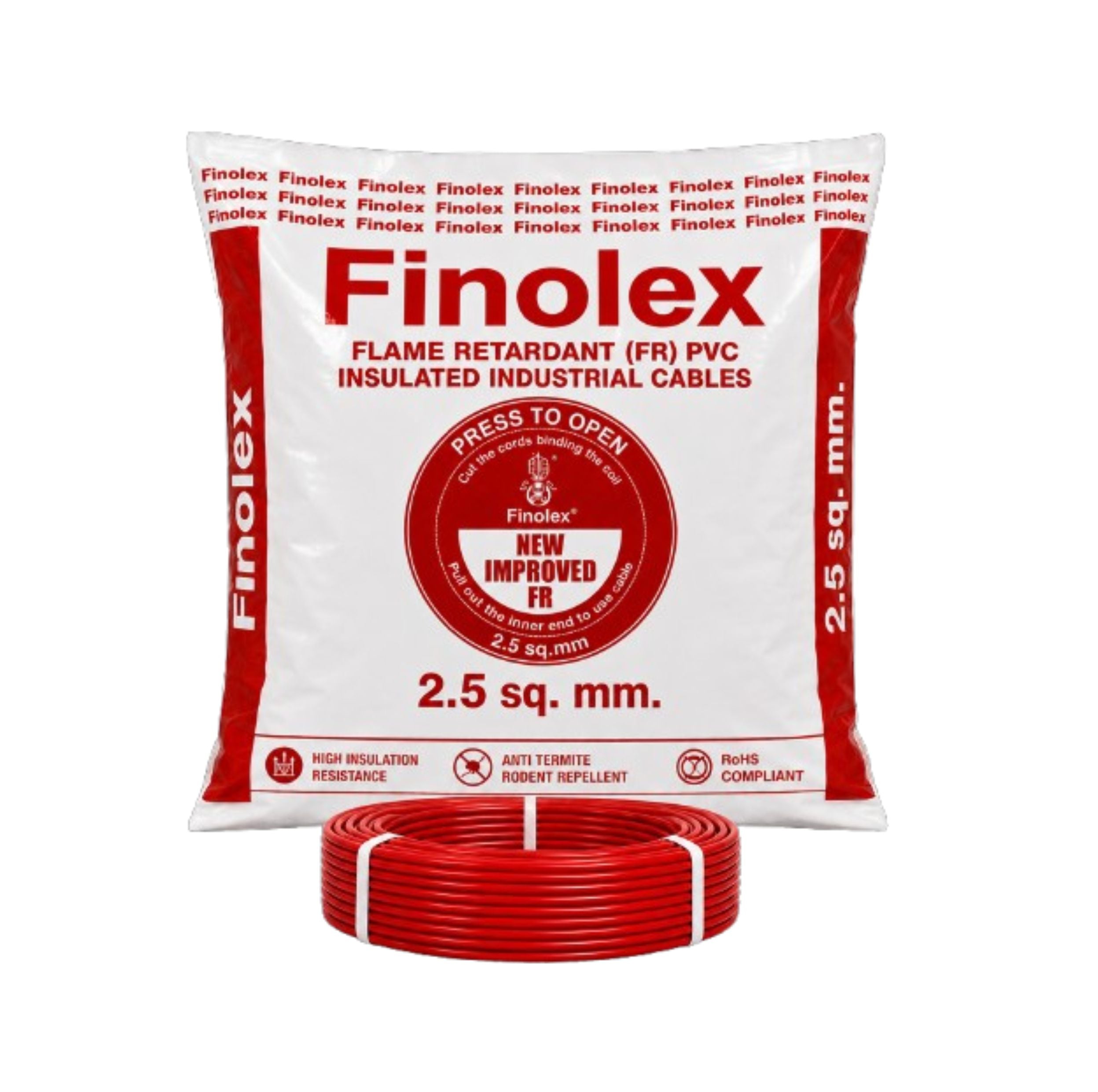 Finolex 2.5SQ MM Wire (180MTR)