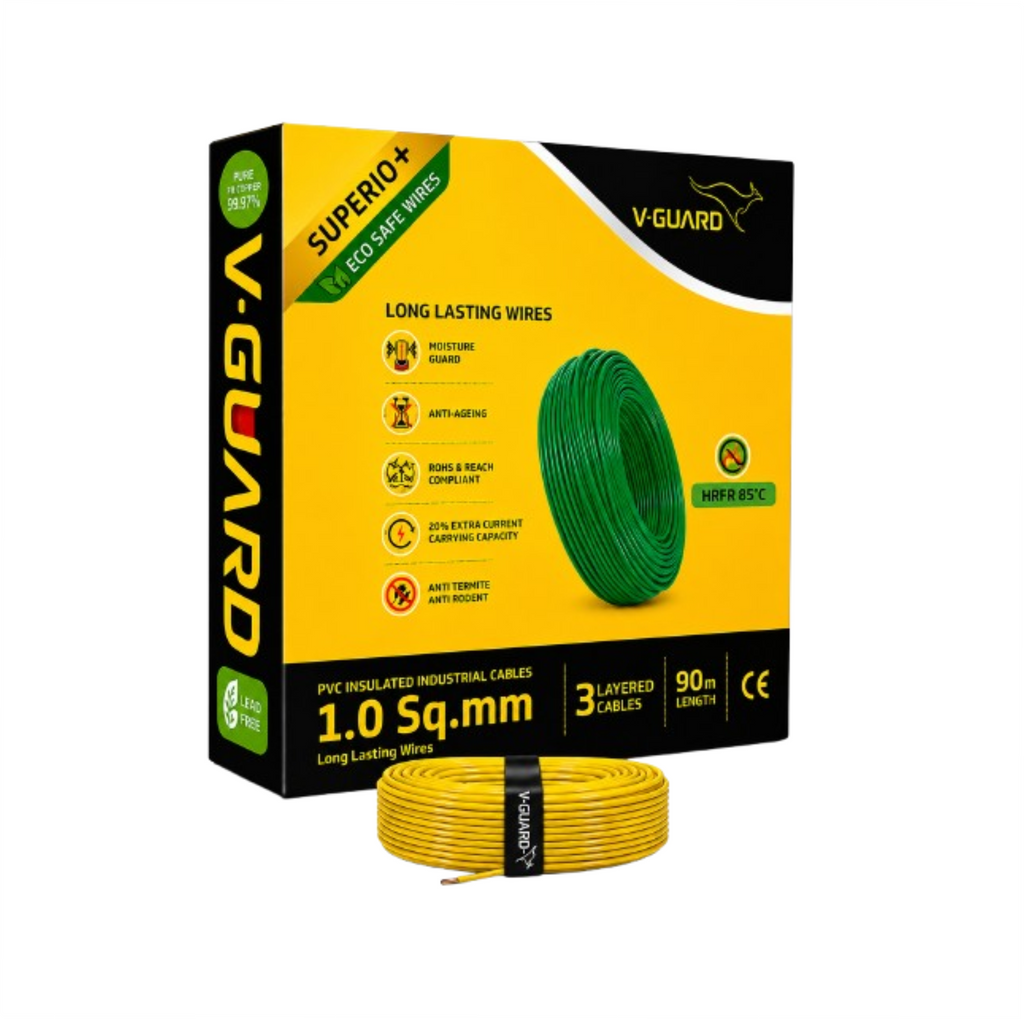 V-Guard Superio+ HRPR 1.0 SQ MM(90MTR)