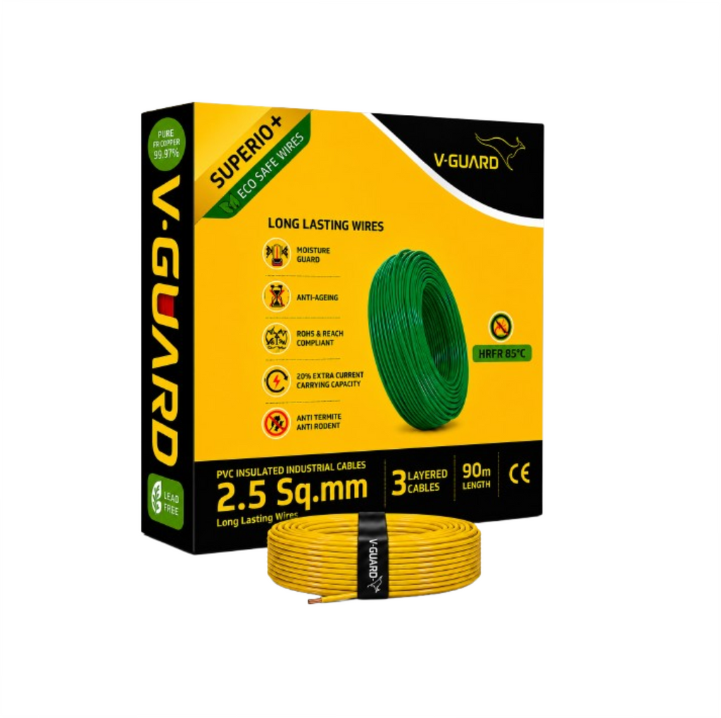 V-Guard Superio+ HRPR 2.5 SQ MM(90MTR)
