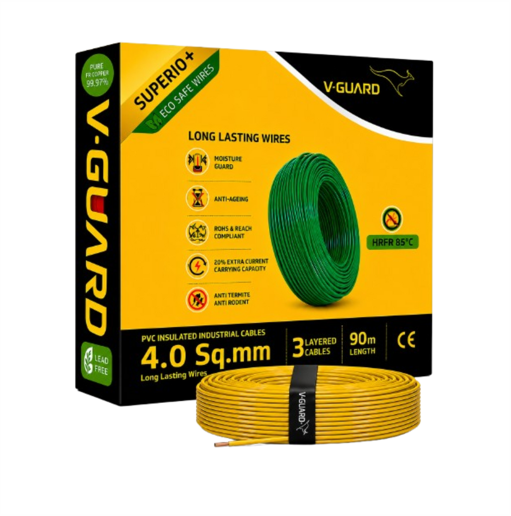 V-Guard Superio+ HRPR 4.0 SQ MM(90MTR)