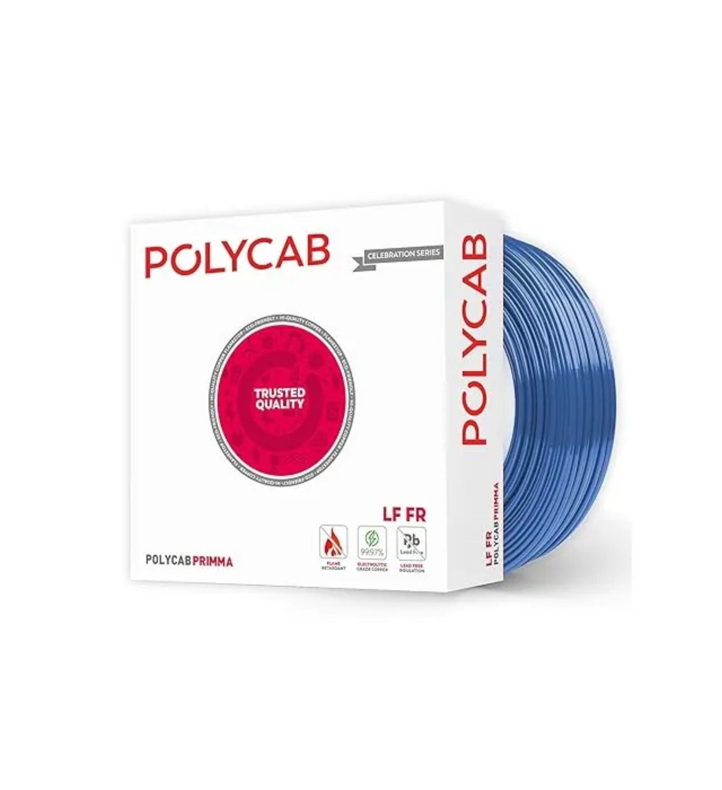 Polycab 1.5SQ MM Primma (LF-FR) Wire 90MTRS