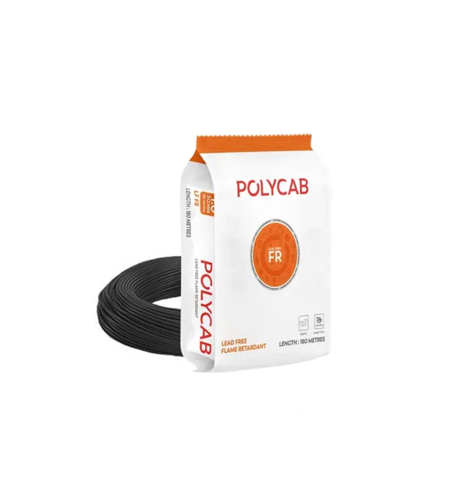 Polycab 1.0SQ MM Optima Plus (LF-FR) Wire 180MTRS