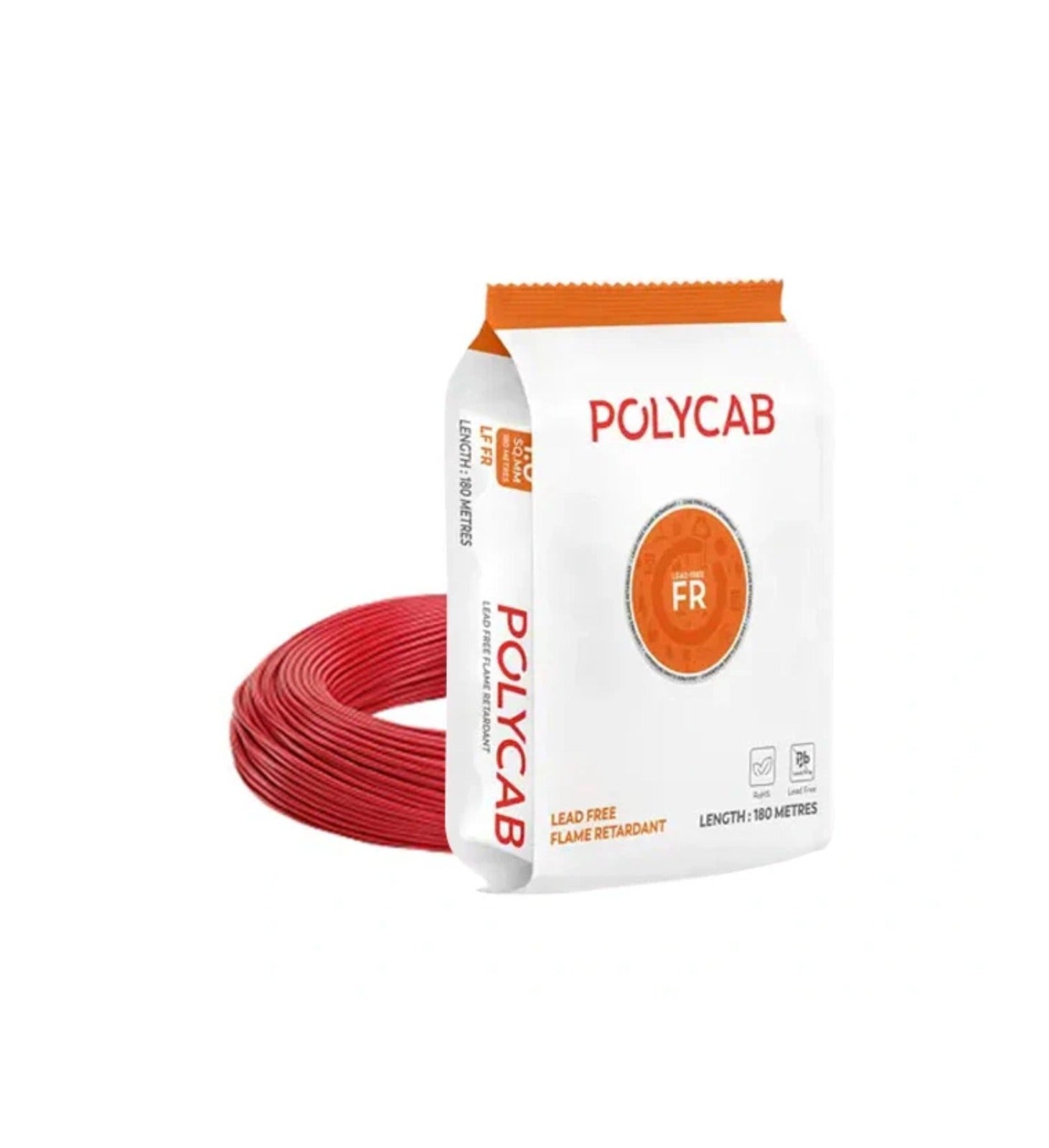 Polycab 6.0SQ MM Optima Plus (LF-FR) Wire 180MTRS