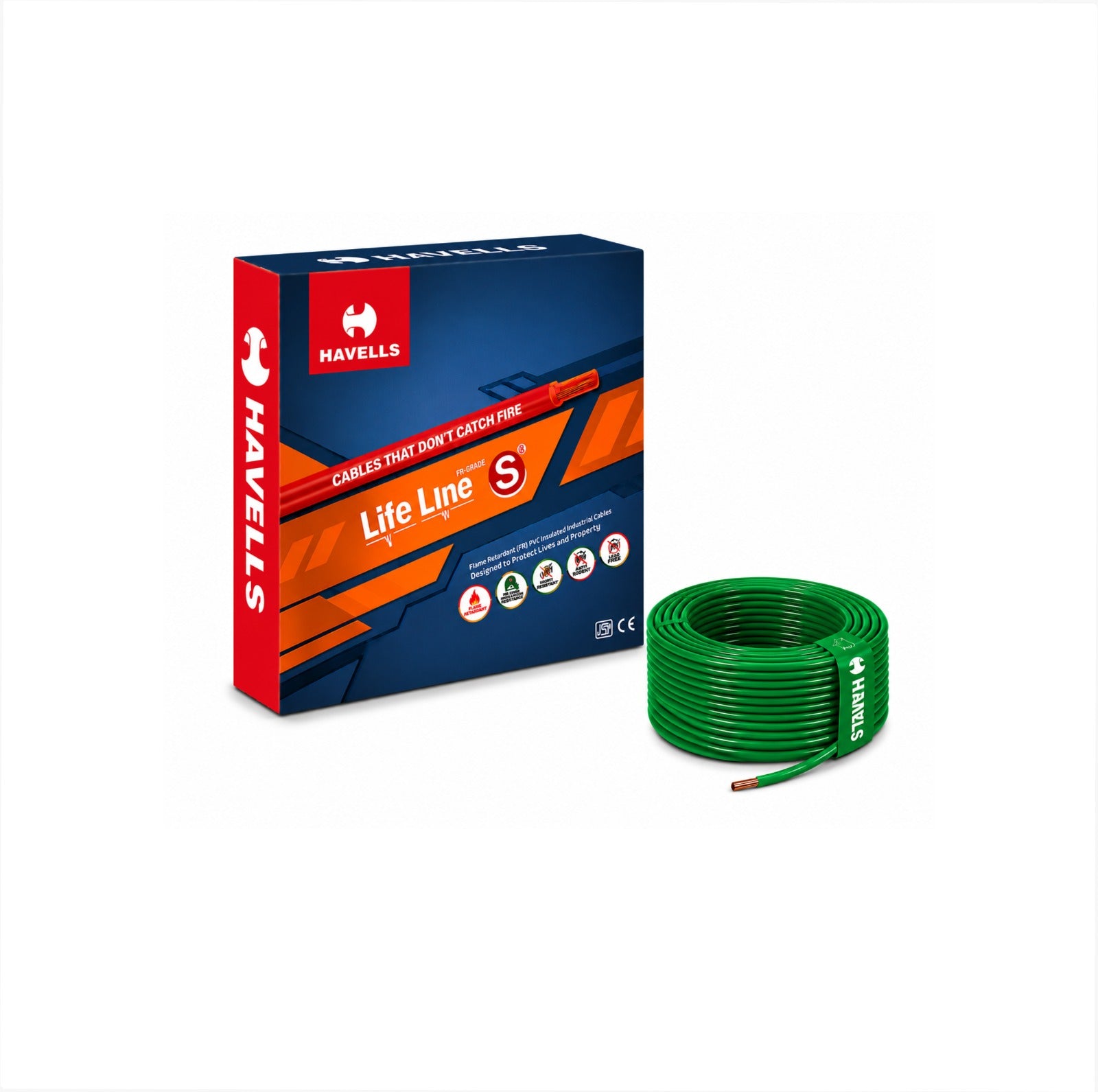 Havells Life Line Plus S3 FR Wire 2.5sqm 90mtr
