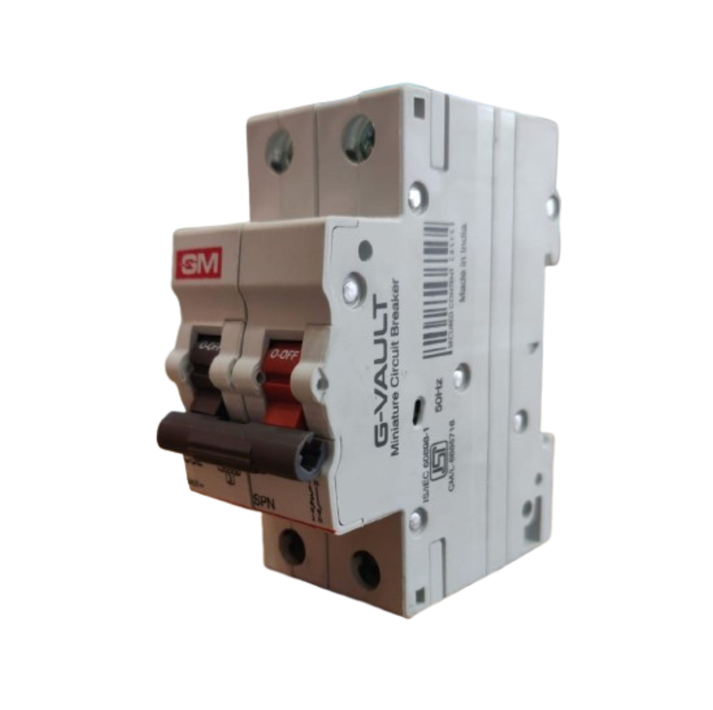 MCB 2 pole 'C' TYPE G-VAULT