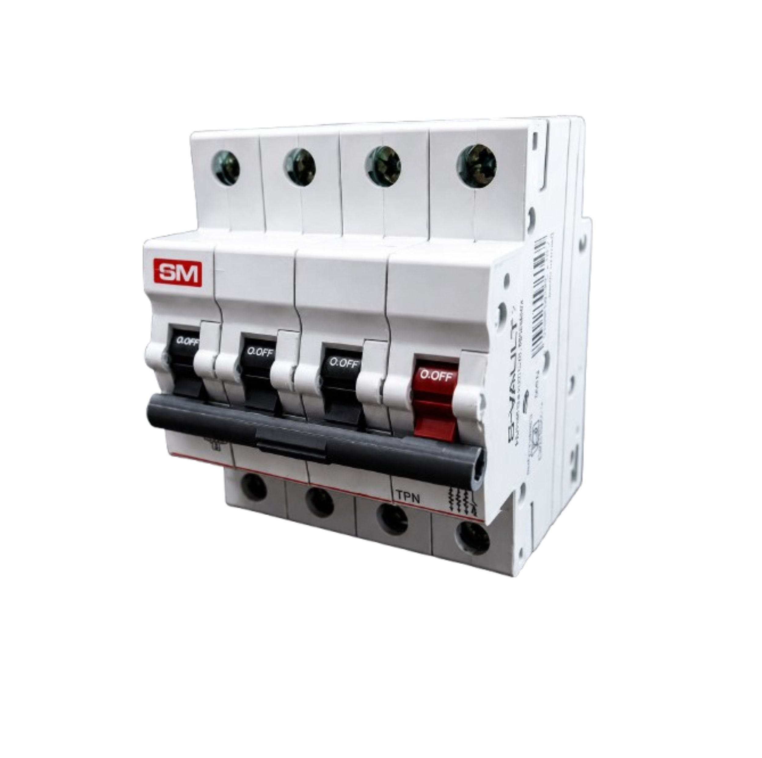 MCB 4 pole 'C' TYPE G-VAULT