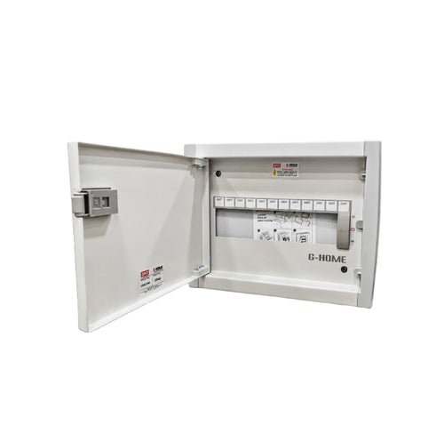 DISTRIBUTION BOX 6 WAY SPN IP42 DOUBLE DOOR G-HOME