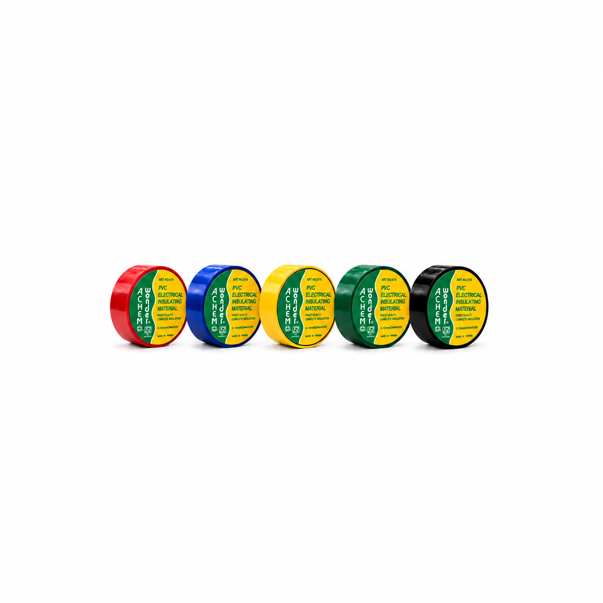 Achem Wonder PVC Electrical Insulation Tape Mix color