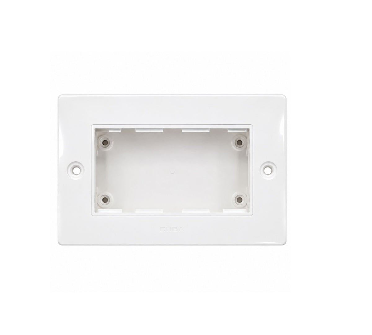 GM Cuba PVC Surface Box With Plate