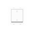 GM Cuba Frato Flat Switches 10A 2M Bell Push Switch with Indicator