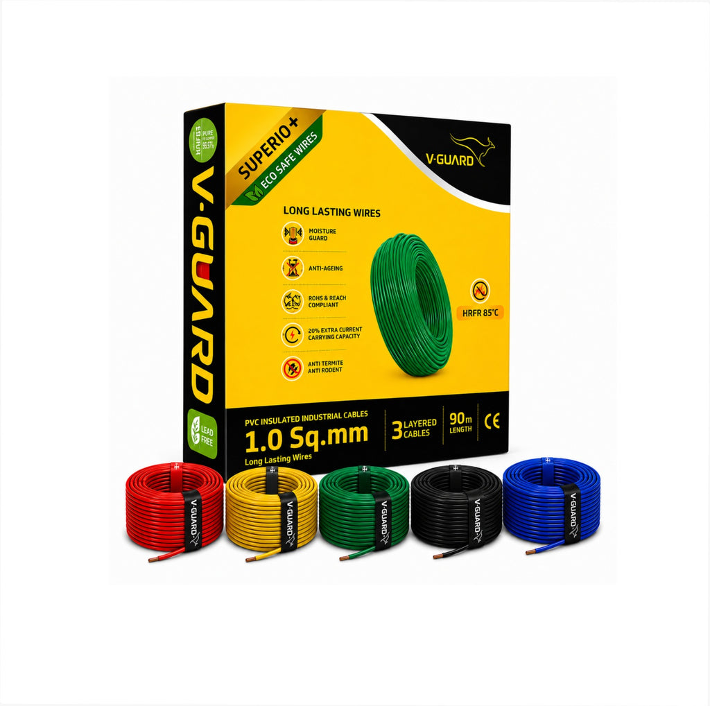 V-Guard Superio+ HRPR 1.0 SQ MM(90MTR)