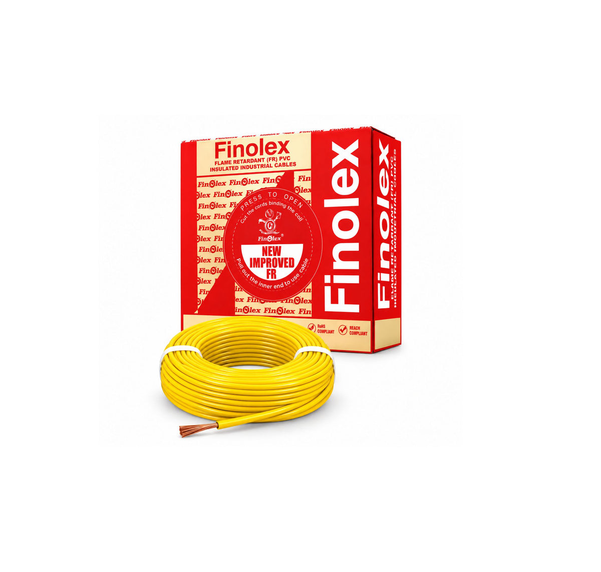 Finolex 2.5SQ MM Wire (90MTR) Gold