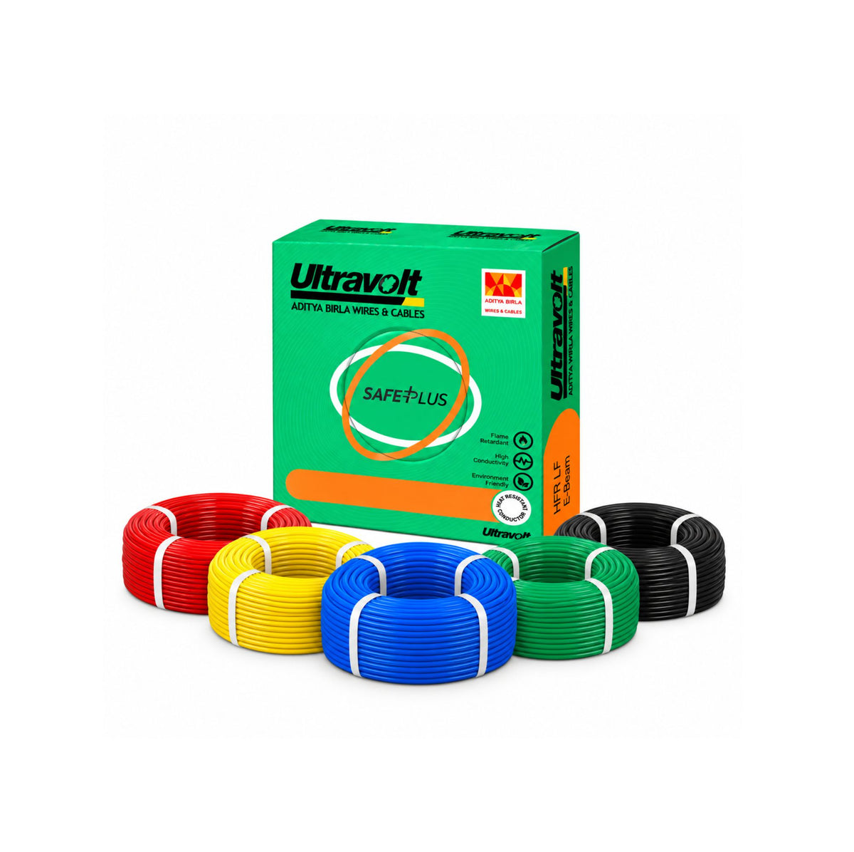 Ultravolt Safe Plus 6.0SQ MM Wire (90MTRS)