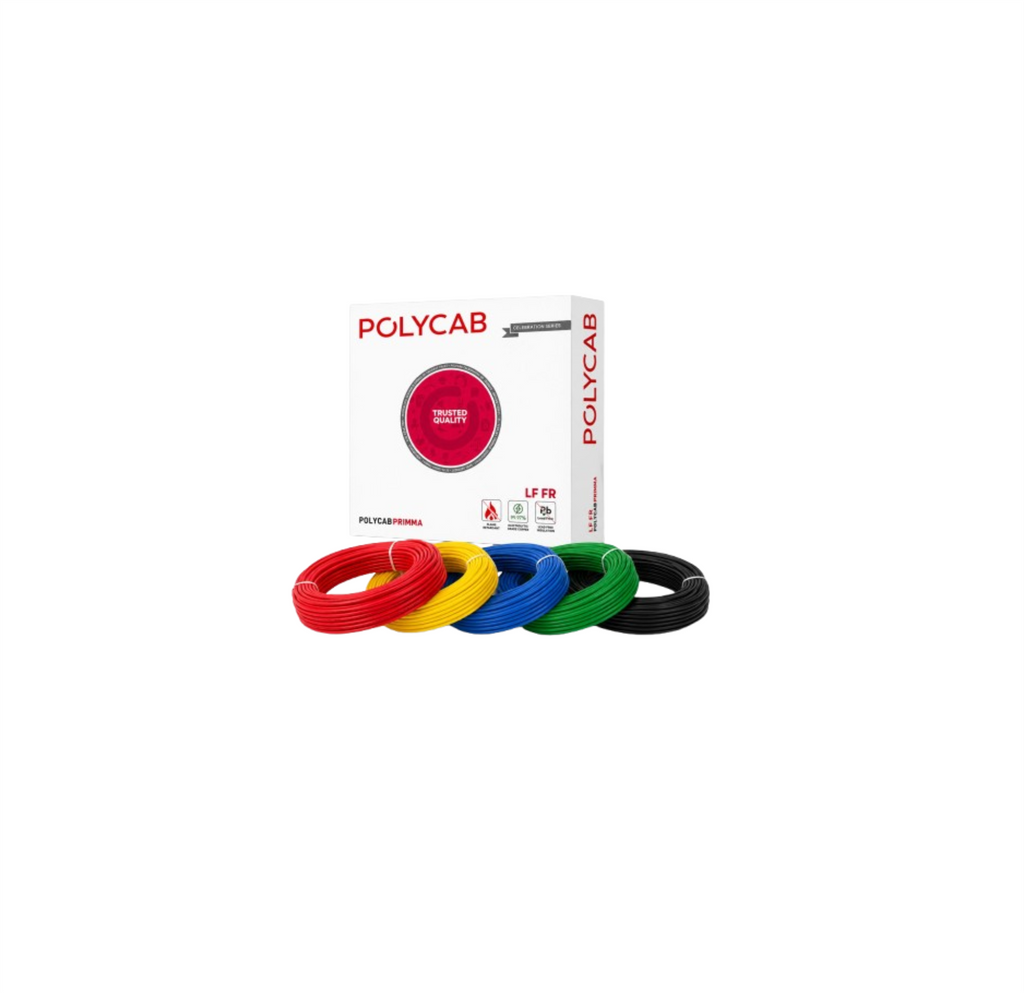 Polycab 2.5SQ MM Primma (LF-FR) Wire 90MTRS
